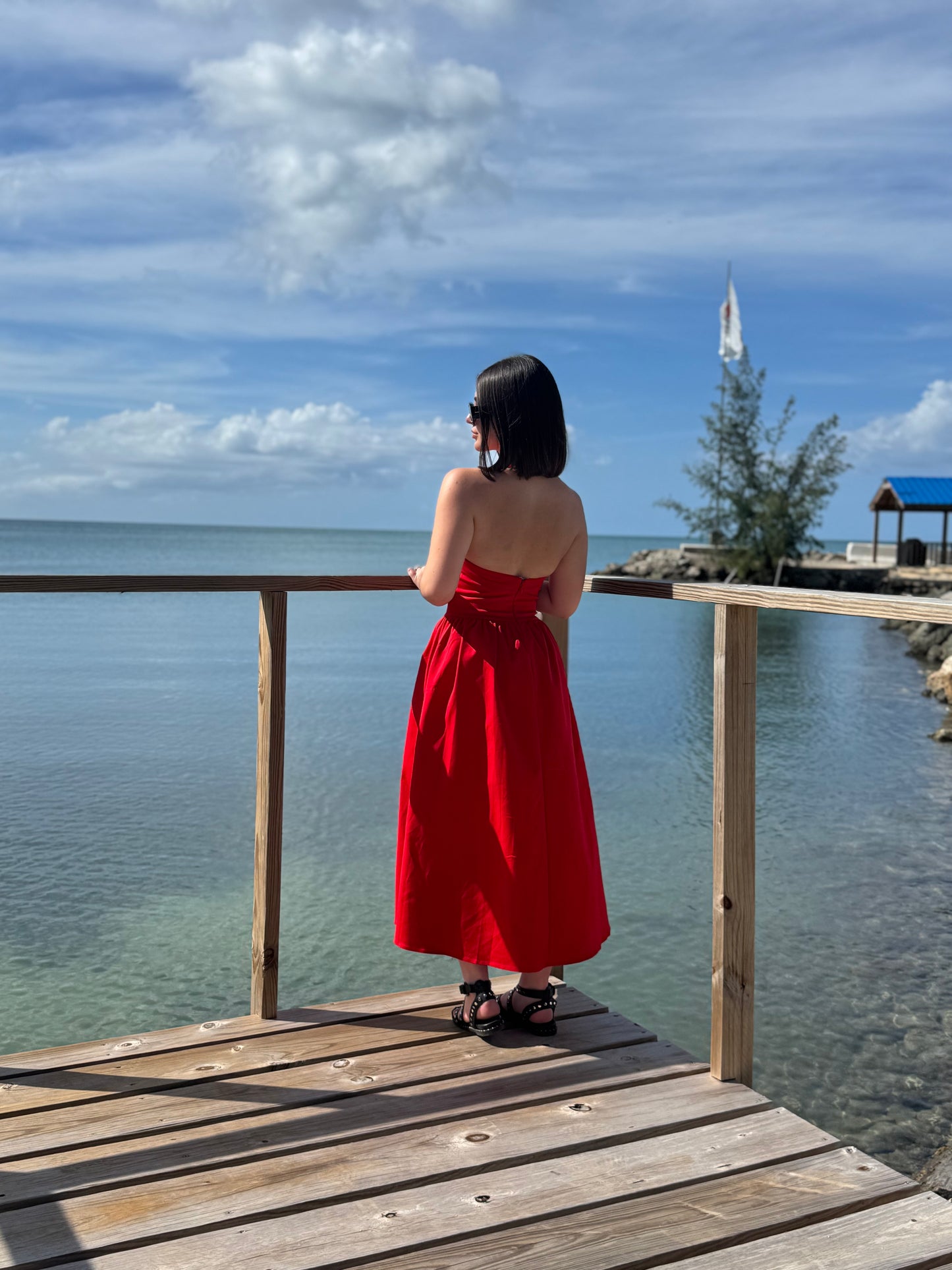 Vestido Midi Scarlet Breeze