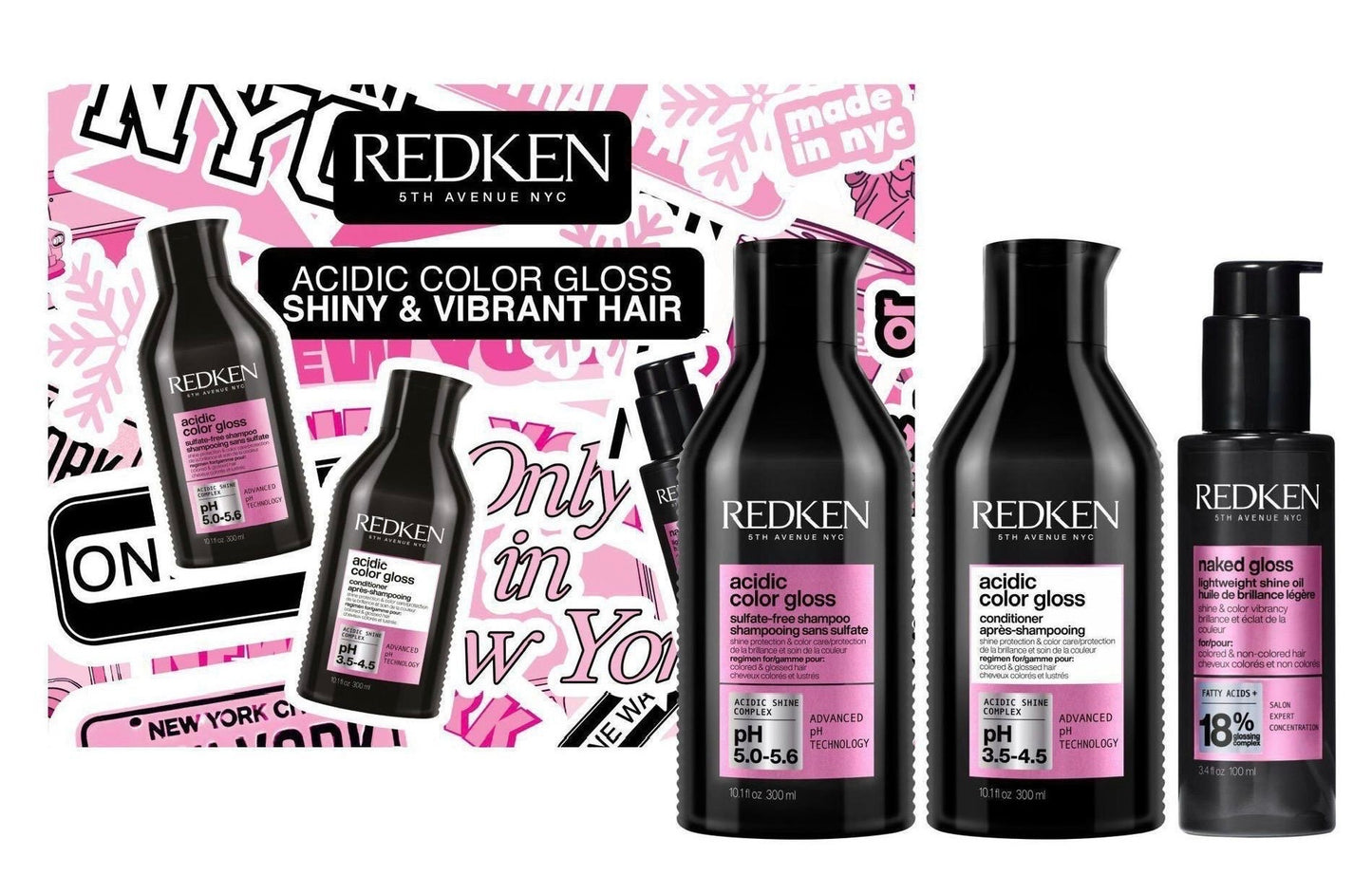 Kit RedKen Acidic Color Gloss Set