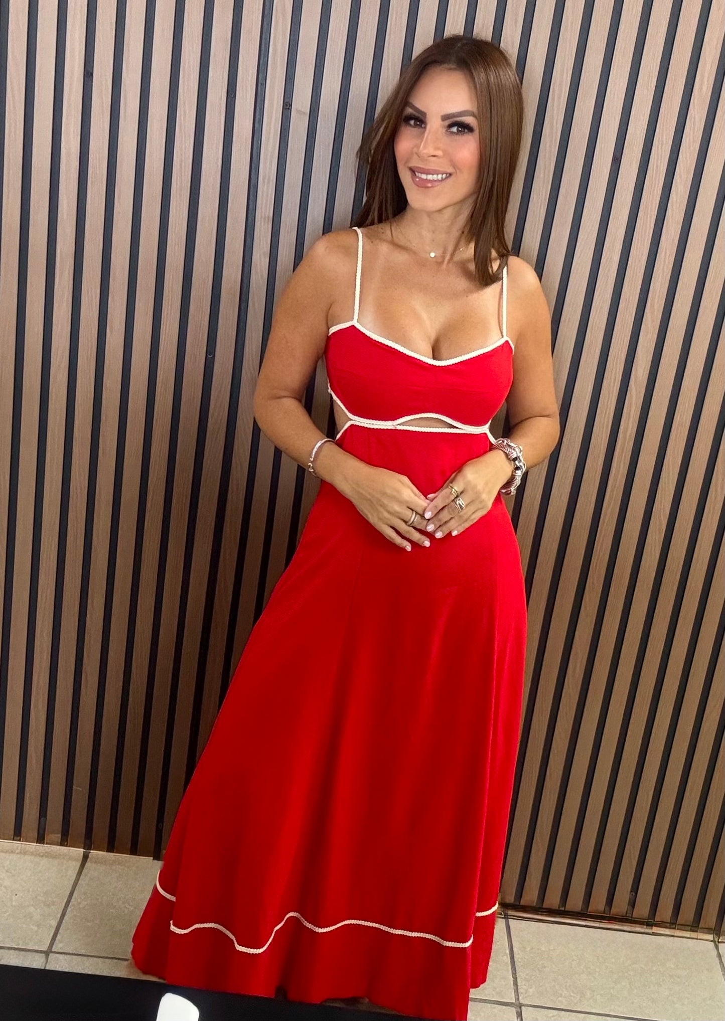 • Velvet Rouge Dress