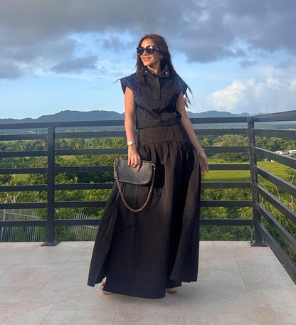 Wine Noir & Set Skirt