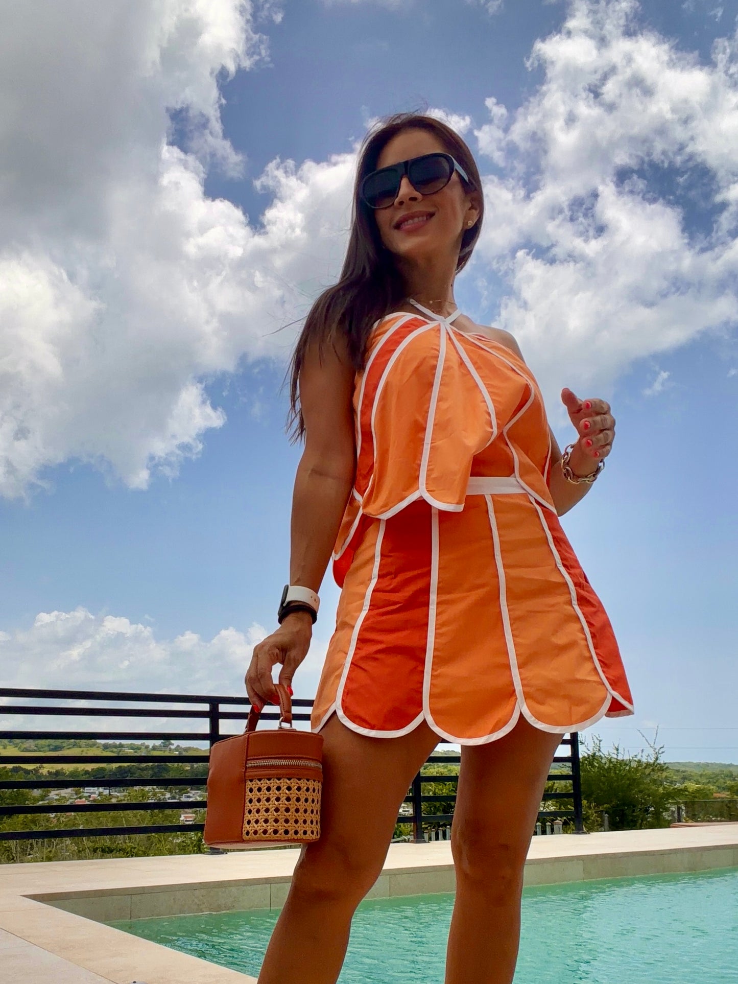 Citrus Bloom Set skirt