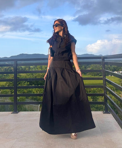 Wine Noir & Set Skirt