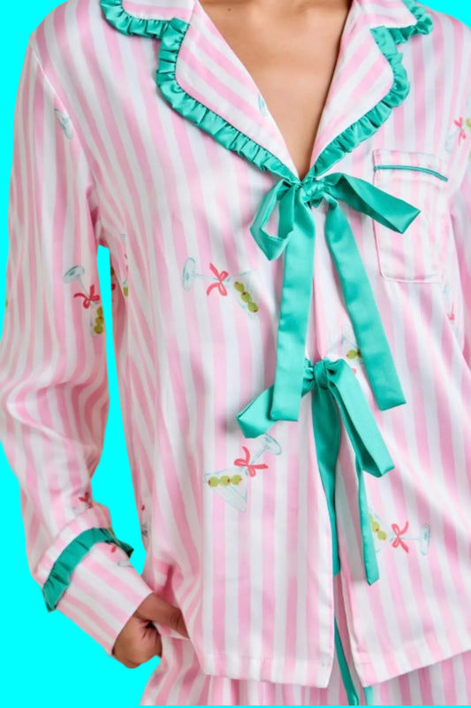 Pijama Martini Pink Elegance