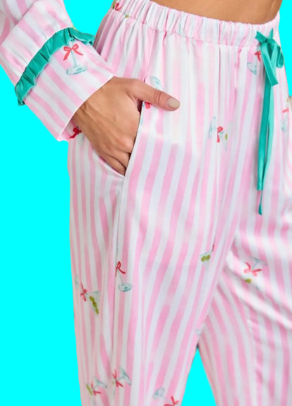 Pijama Martini Pink Elegance