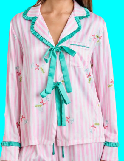 Pijama Martini Pink Elegance