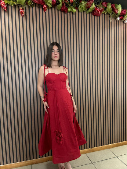 Vestido Scarlet Breeze Midi