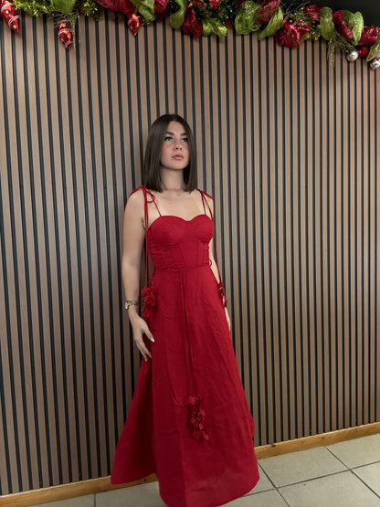 Vestido Scarlet Breeze Midi