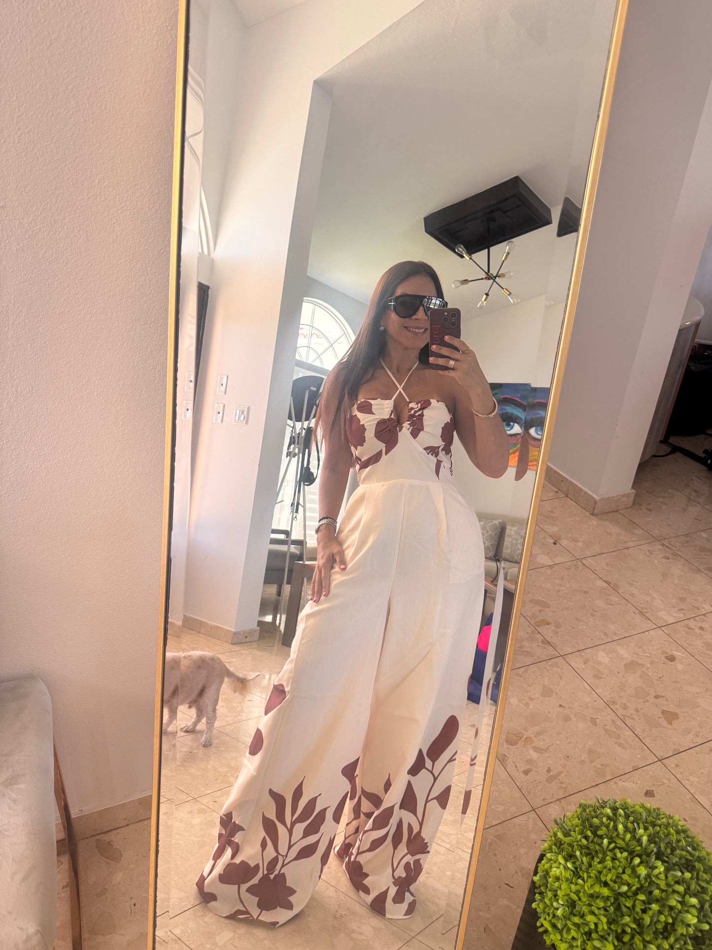 Rustic Flower Jumpsuit