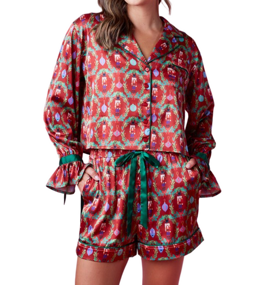 Nutcracker Pajama Set Holiday