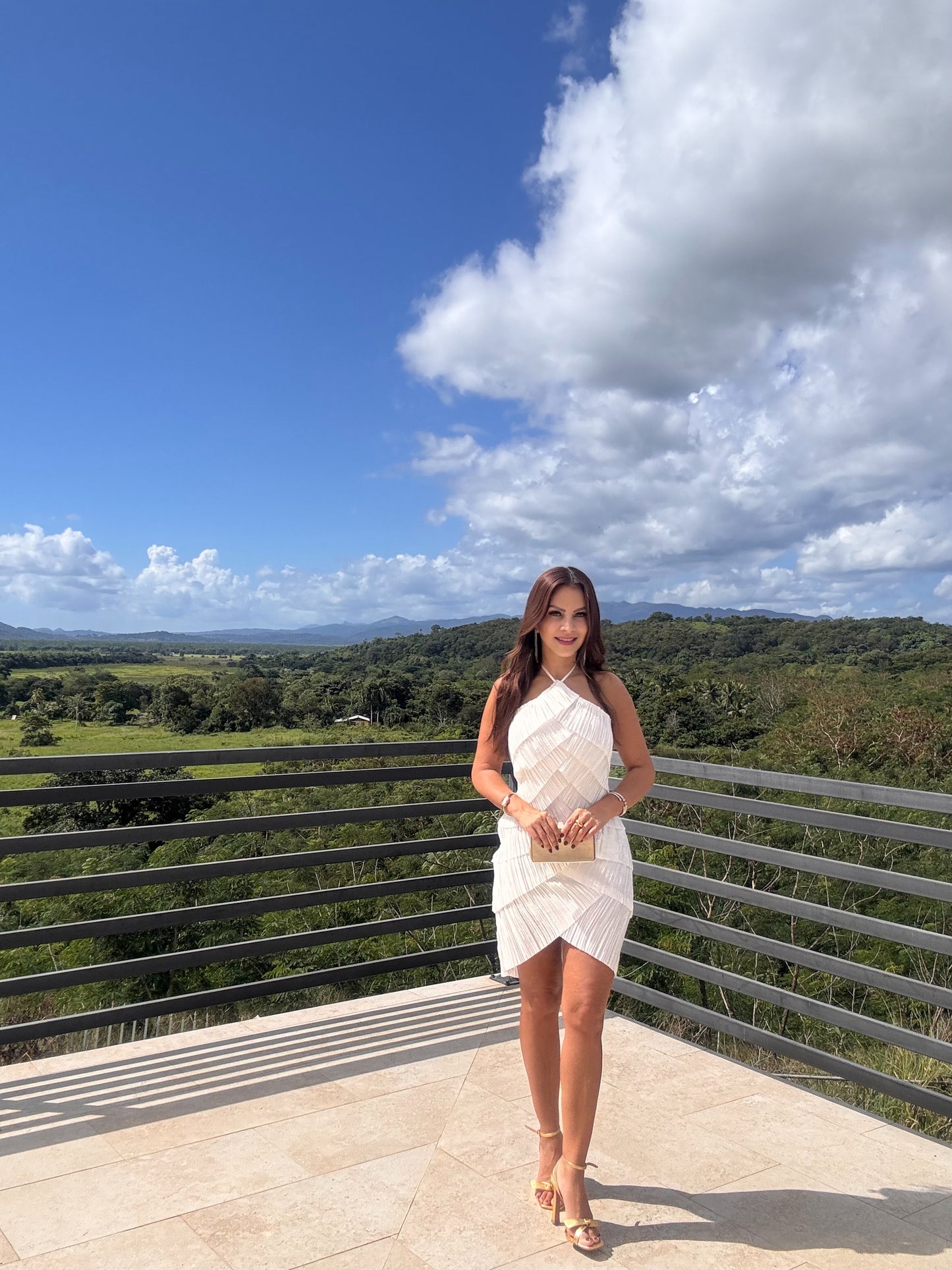 Pleated Layers Dress