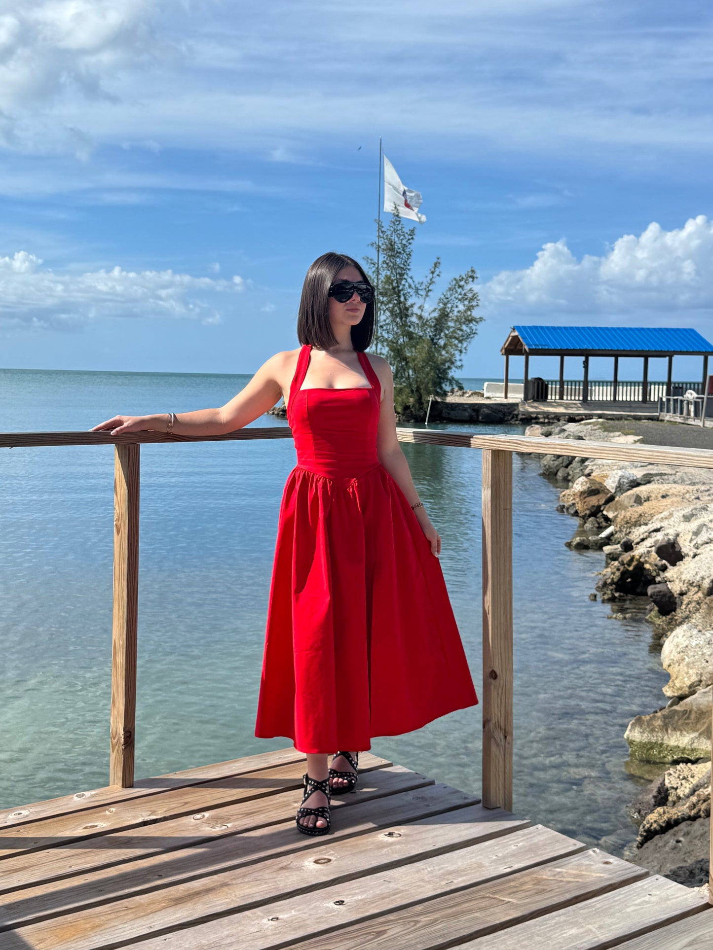 Vestido Midi Scarlet Breeze