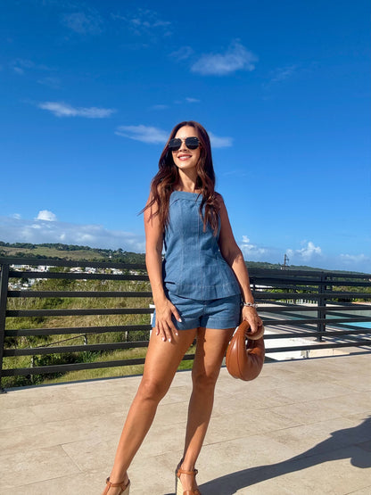 Cata Denim Set