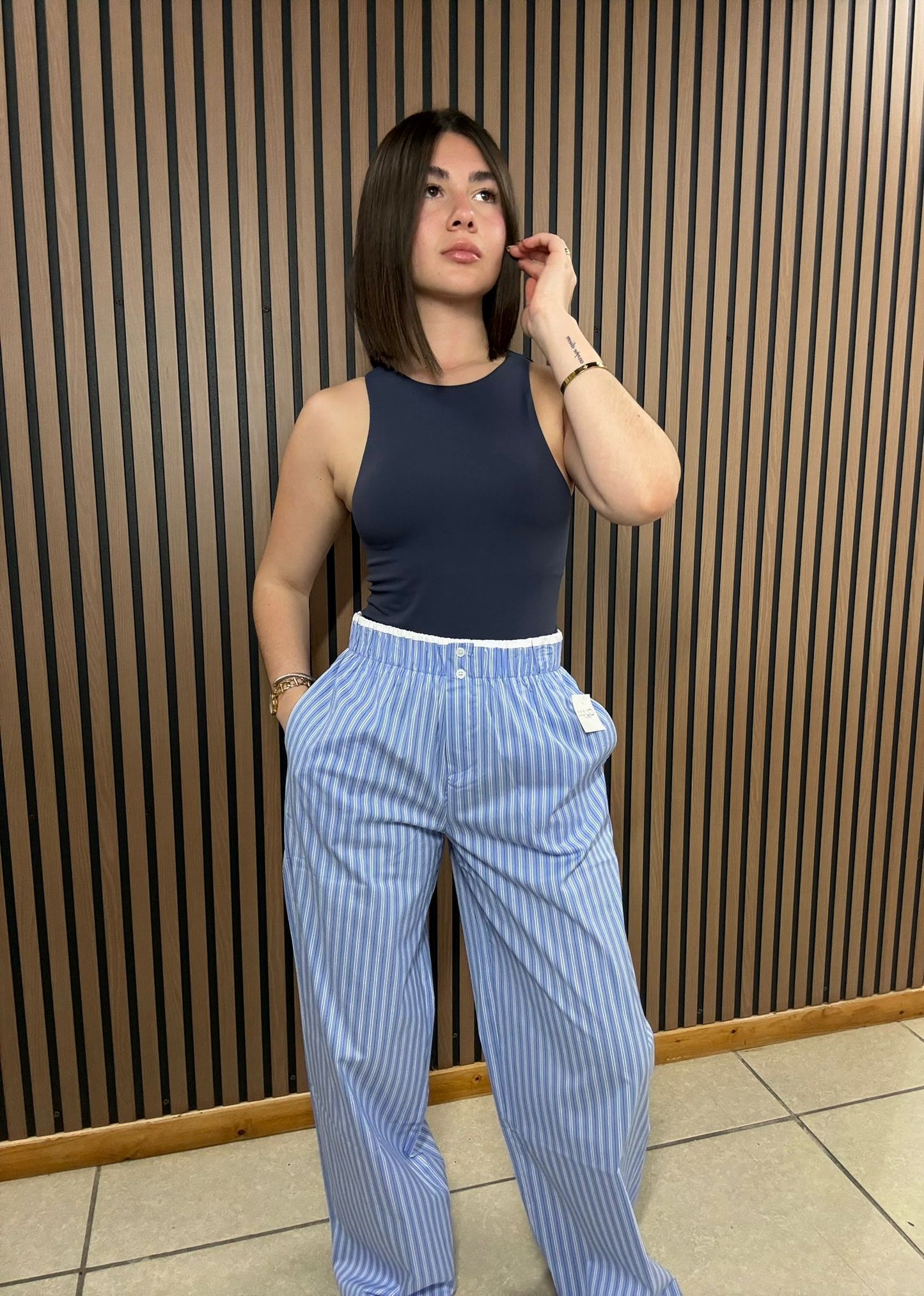 Essential Navy Pant