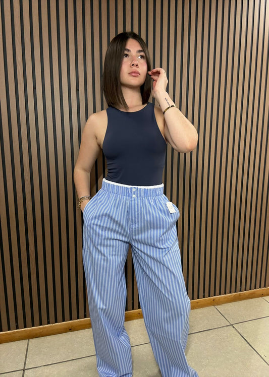 Essential Navy Pant