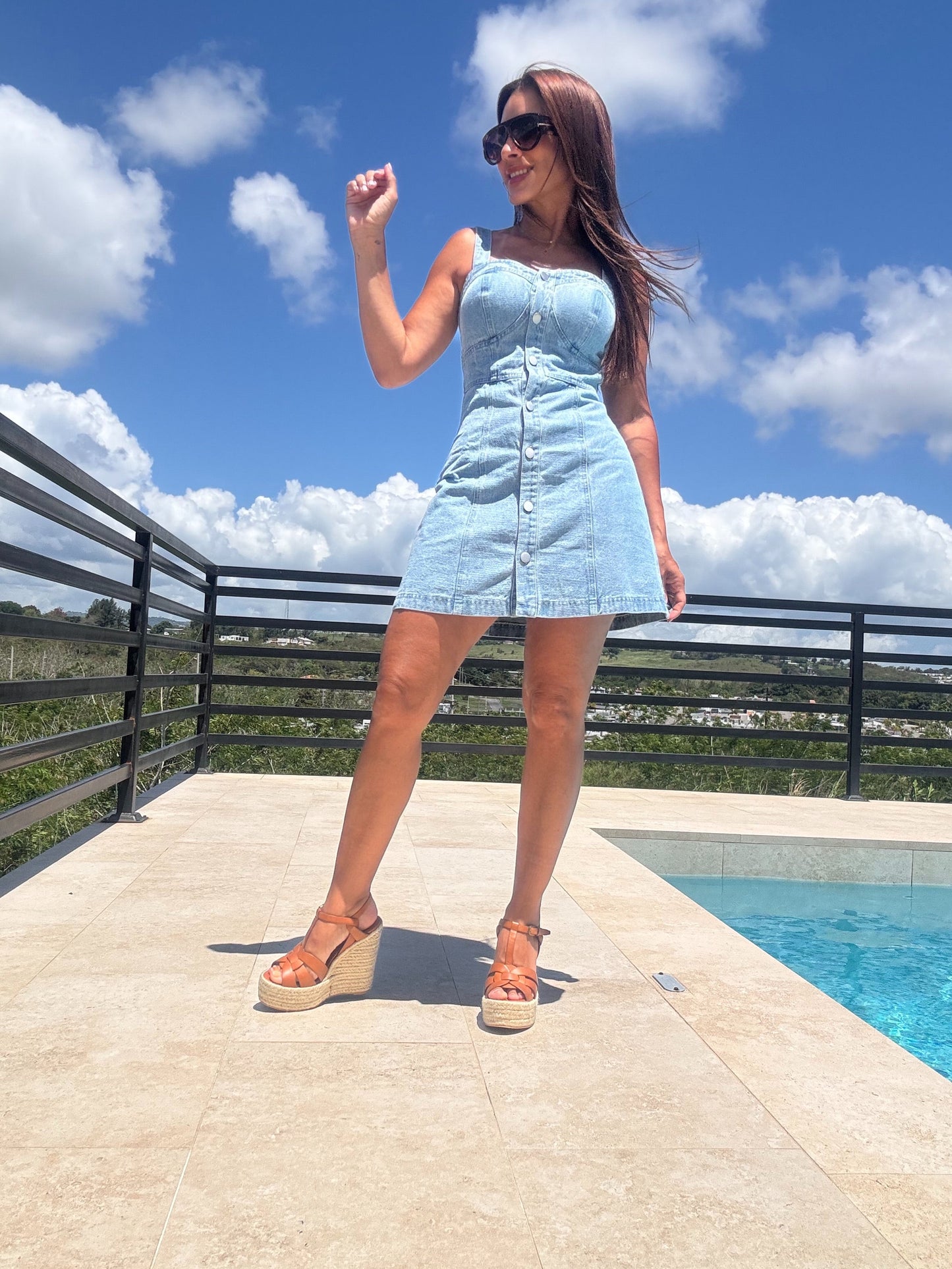 Denim Chic Dress