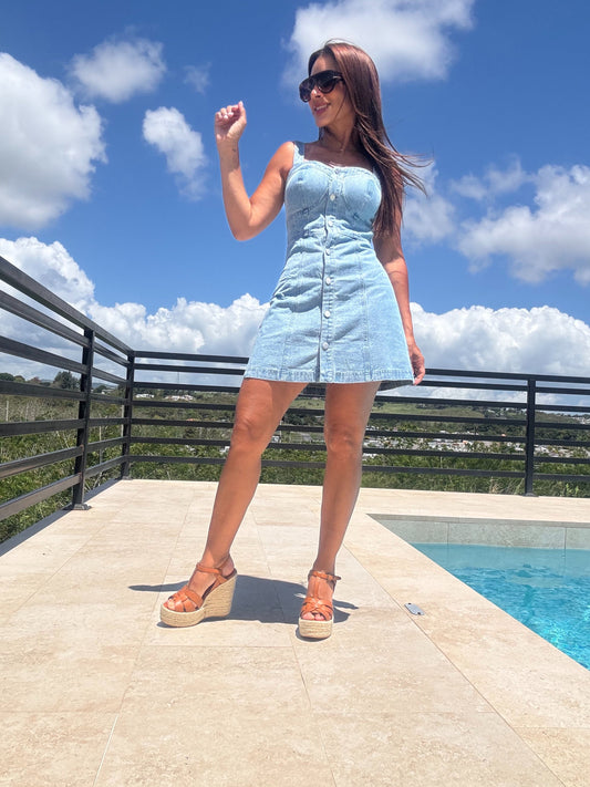 Denim Chic Dress